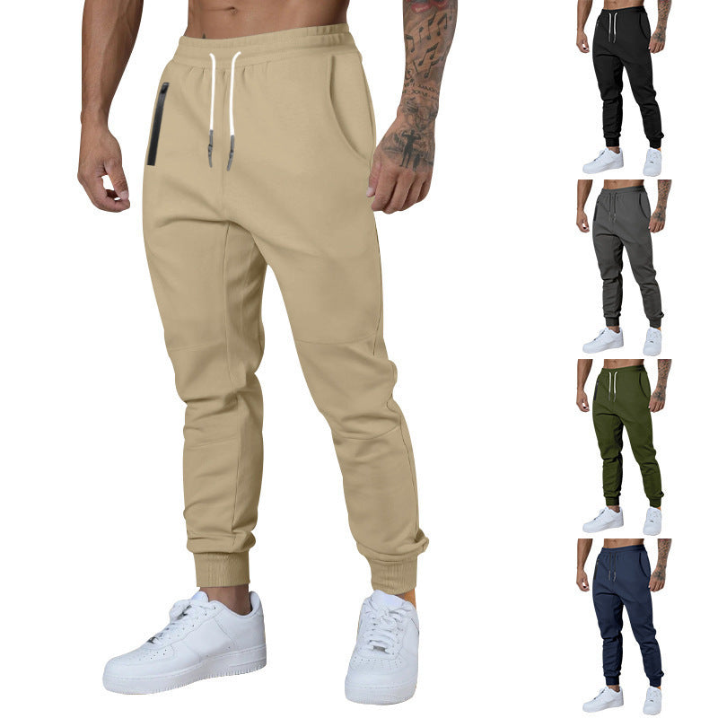 Men's Drawstring Sports Trousers Breathable