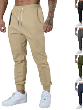 Men's Drawstring Sports Trousers Breathable