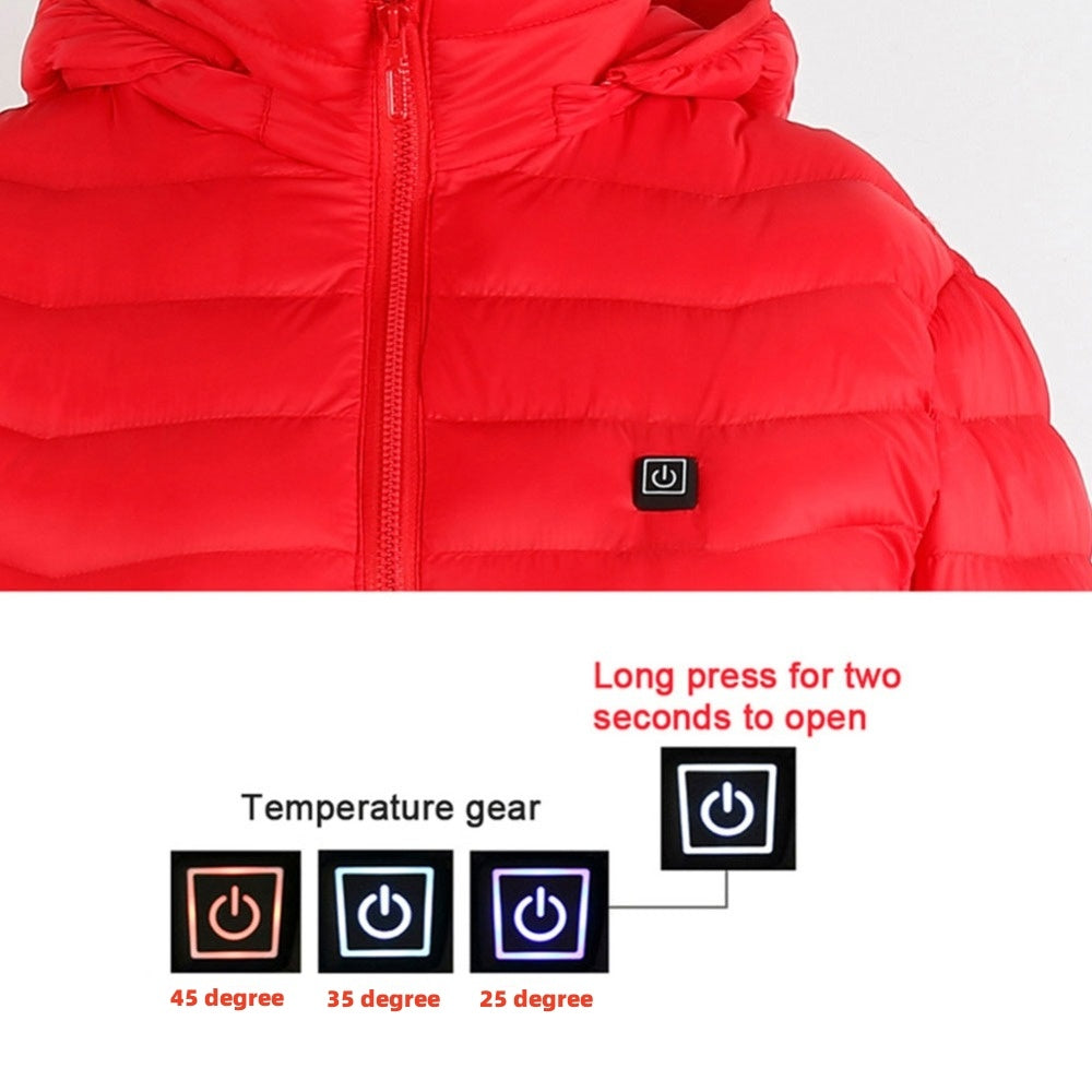 Heated Jacket Coat USB Electric Jacket