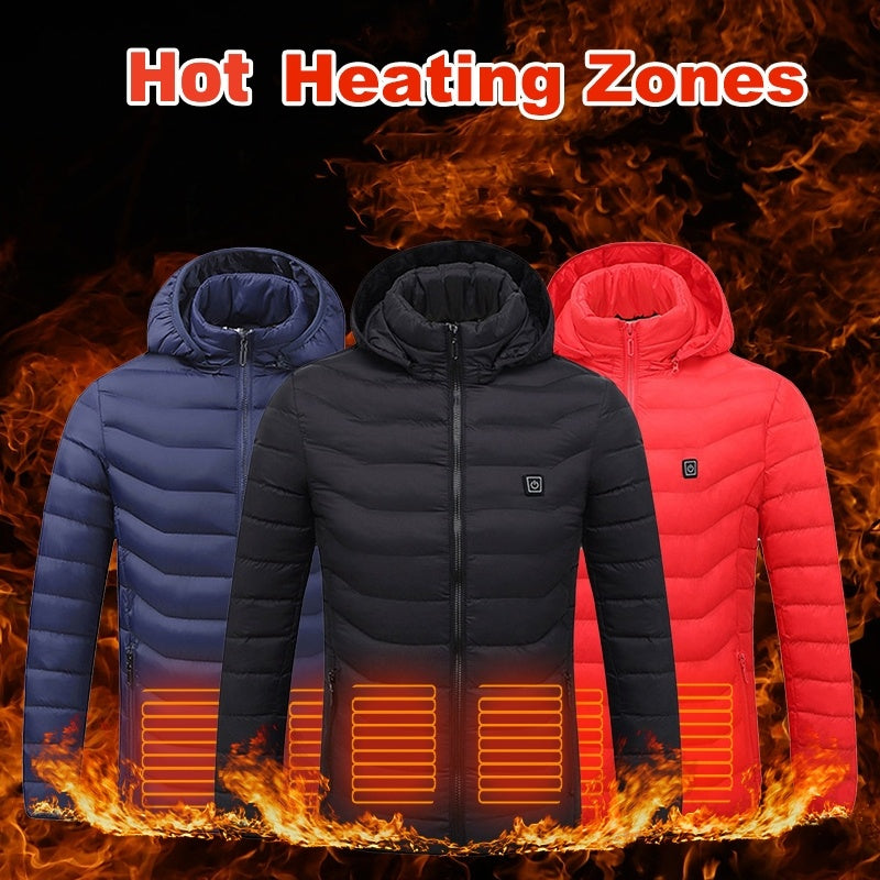 Heated Jacket Coat USB Electric Jacket