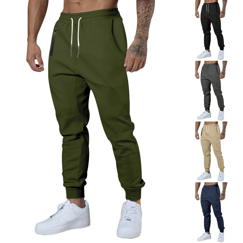 Men's Drawstring Sports Trousers Breathable