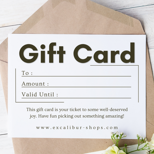 Excalibur Shops Gift Card