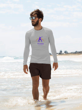 Fit Dad Apparel Men's Rash Guard