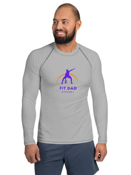 Fit Dad Apparel Men's Rash Guard