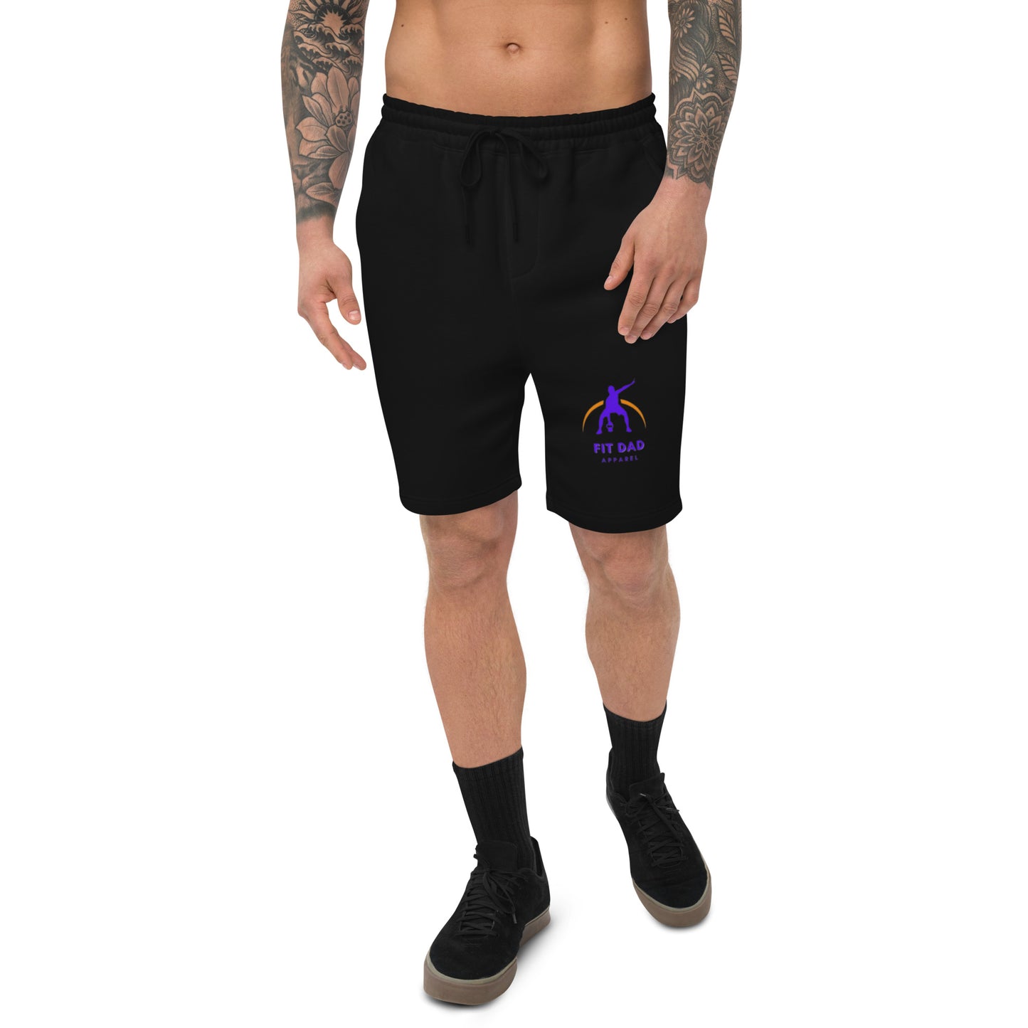 Fit Dad Apparel Men's fleece shorts