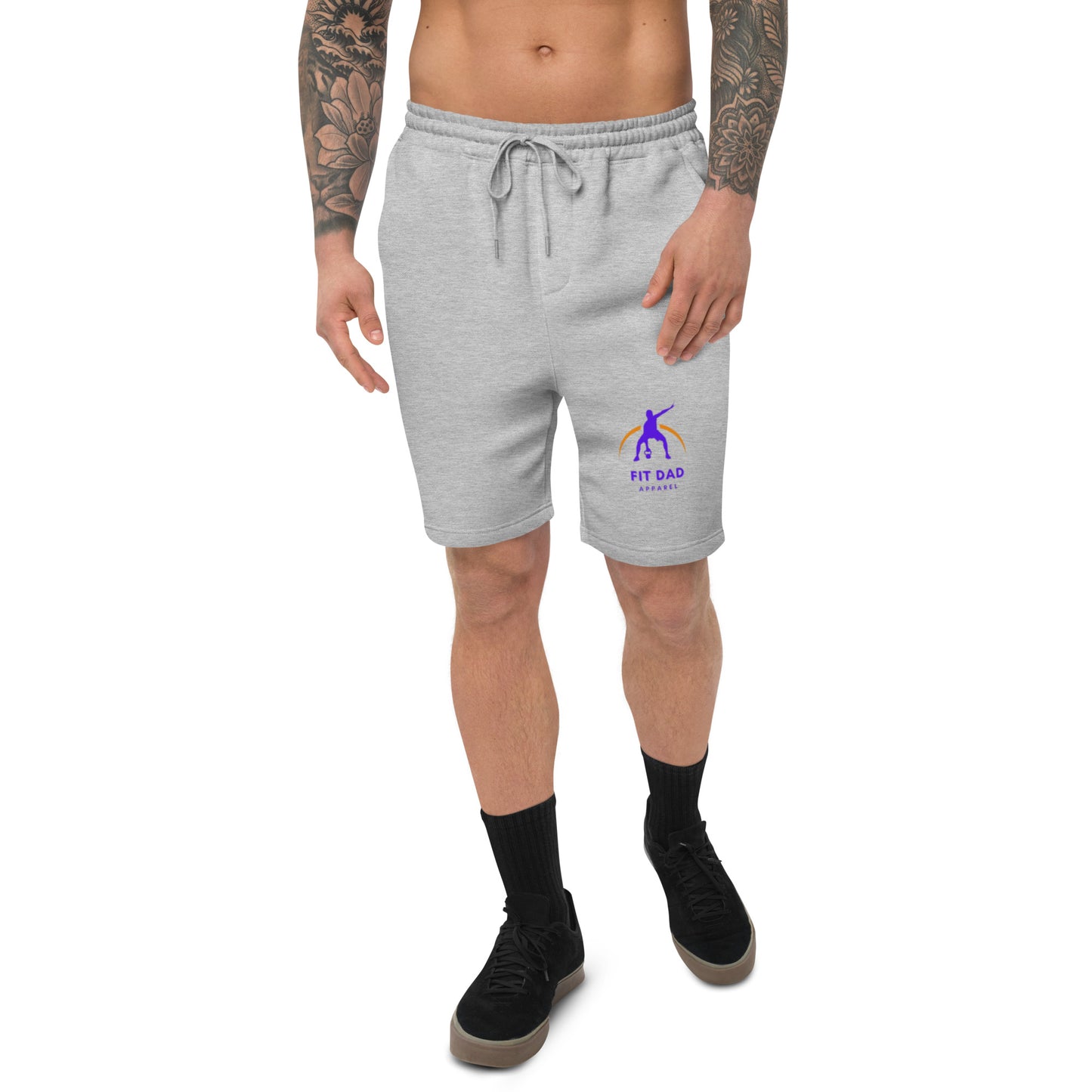 Fit Dad Apparel Men's fleece shorts