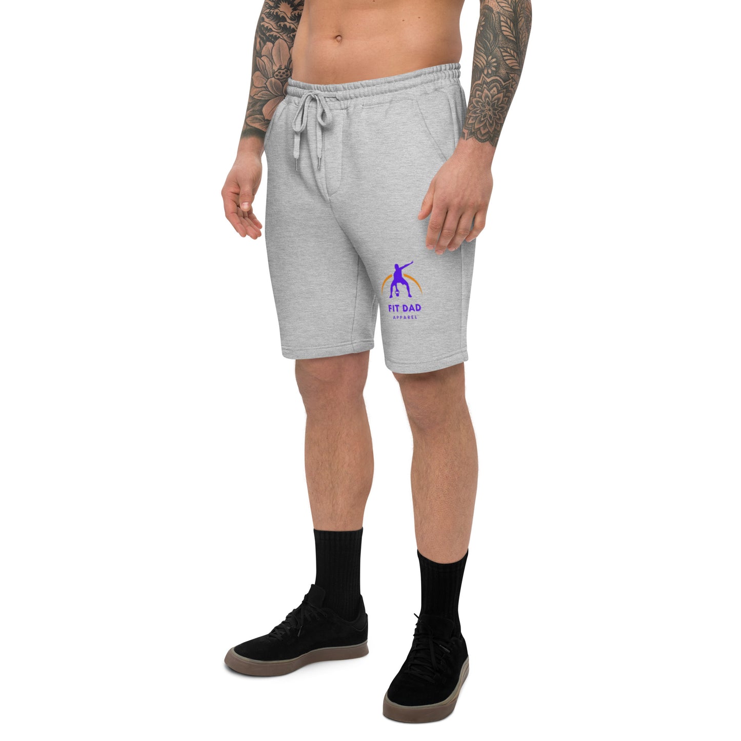 Fit Dad Apparel Men's fleece shorts