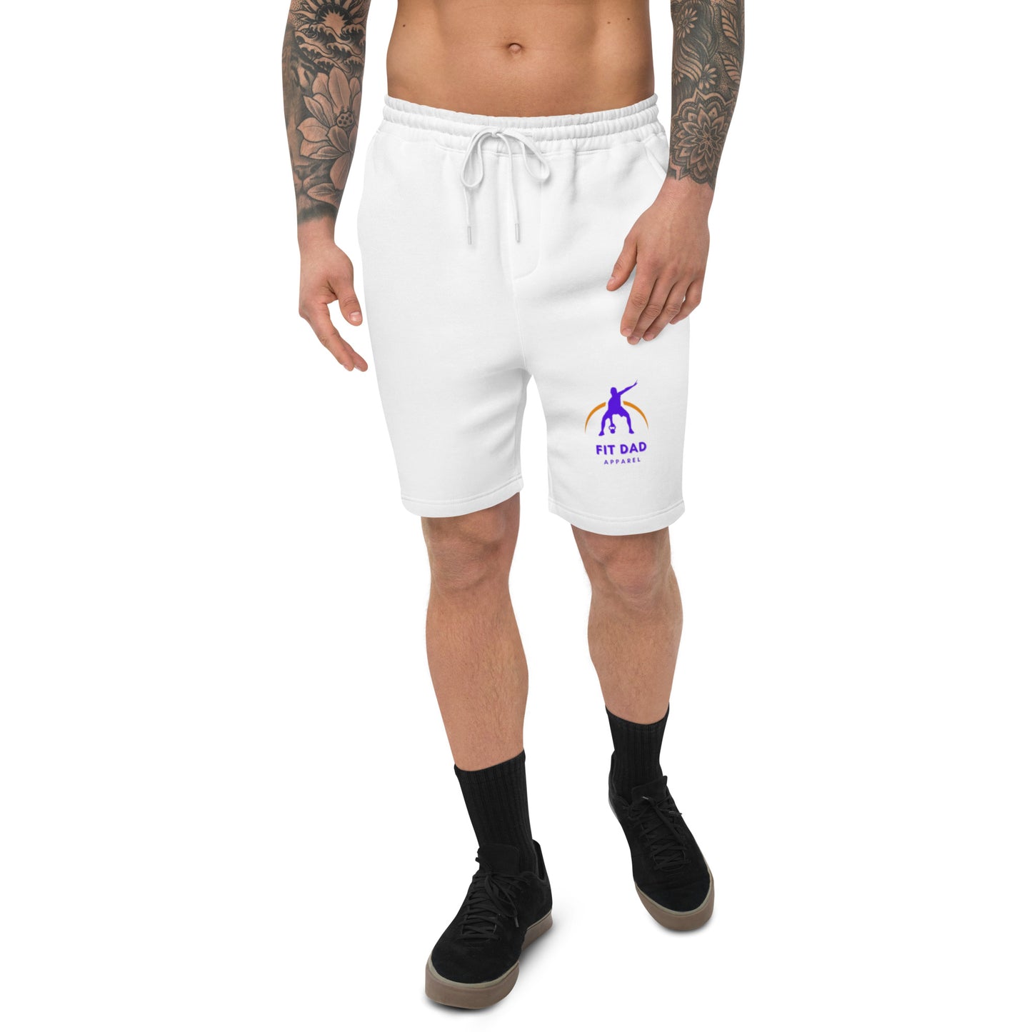 Fit Dad Apparel Men's fleece shorts