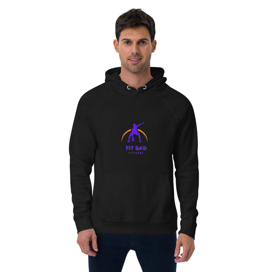 Fit Dad Apparel eco raglan hoodie