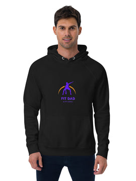 Fit Dad Apparel eco raglan hoodie